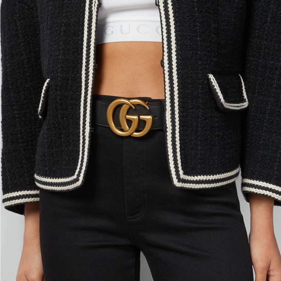 Gucci 2015 RE-EDITION WIDE LEATHER BELT. - Picture 7 of 7